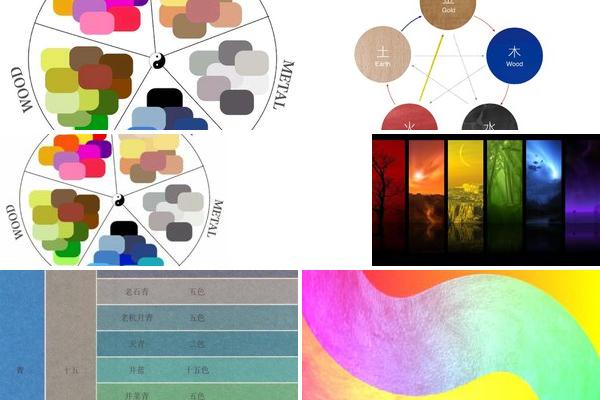中国传统五色的对立统一观